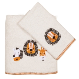 Πετσέτες Βρεφικές 4850 Baby Smile (Σετ 2τμχ) Ecru-Orange Das Home Σετ Πετσέτες 70x140cm 100% Βαμβάκι