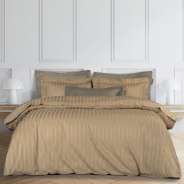 Σεντόνια 2153 (Σετ 4τμχ) Gold Greenwich Polo Club Υπέρδιπλo 240x270cm 100% Βαμβακοσατέν