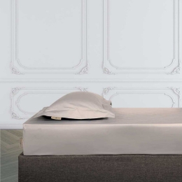 Σεντόνι 2257 Με Λάστιχο Beige Greenwich Polo Club Υπέρδιπλo 160x235cm 100% Βαμβακοσατέν
