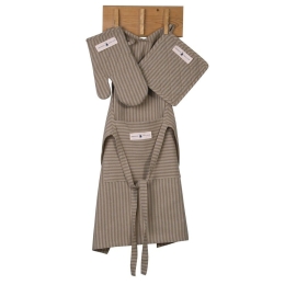 Σετ Κουζίνας 2701 (3τμχ) Beige Greenwich Polo Club 60x80cm 100% Βαμβάκι