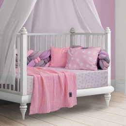 Κουβέρτα Βρεφική 2994 Pink Greenwich Polo Club Κούνιας 105x150cm 100% Βαμβάκι