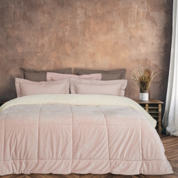 Κουβερτοπάπλωμα 1172 Sherpa Nude Das Home Μονό 160x240cm Πολυέστερ