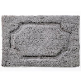 Πατάκι Μπάνιου Verona Grey Down Town 60 x 90 Πολυέστερ