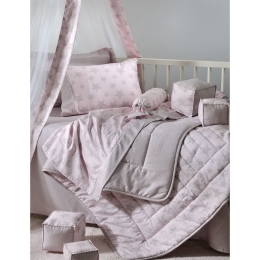 Κουβερλί Βρεφικό 775 Pink Down Town 95x145cm 100% Βαμβακοσατέν