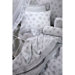 Κουνουπιέρα Κούνιας 768 Grey Down Town 200x500cm 100% Βαμβακοσατέν