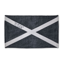 Μαξιλαροθήκη Διακοσμητική Indigo Flag Down Town 52 x72 100% Βαμβάκι