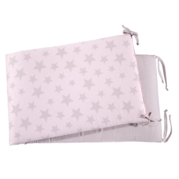 Πάντα Κούνιας 775 Pink Down Town 60x67x60+40cm 100% Βαμβακοσατέν