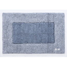 Πατάκι Μπάνιου Border Blue Down Town 70 x 160cm 100% Βαμβάκι