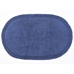 Πατάκι Μπάνιου Venice Blue Down Town 61x152 100% Βαμβάκι