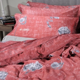Μαξιλαροθήκες 792 Ortance (Σετ 2τμχ) Με Φάσα Coral Down Town 52X75 100% Βαμβακοσατέν