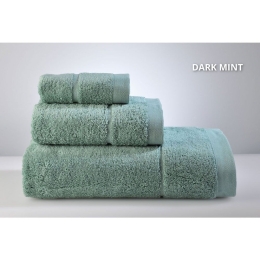 Πετσέτα Joanne Dark Mint Down Town Χεριών 30x50cm 100% Βαμβάκι