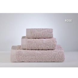 Πετσέτες Classic 600 (3τμχ) Rose Down Town Σετ Πετσέτες 70x140cm 100% Βαμβάκι