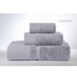 Πετσέτες Σετ New Rosa (3τμχ) Lavender Down Town Σετ Πετσέτες 100x150cm Bamboo, Βαμβάκι