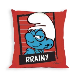 Μαξιλαράκια Διακοσμητικά Παιδικά Disney Smurfs 17 Digital Print DimCol 40Χ40 40x40cm Microfiber