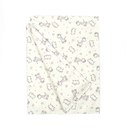 Μαξιλαροθήκη Παιδική Zoo 47 White DimCol 50Χ70 50x70cm 100% Βαμβάκι