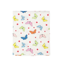 Πάνα Βρεφική Φανελένια Butterfly 49 Rotary Print DimCol 80x80cm 100% Βαμβάκι