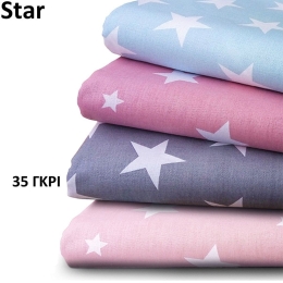 Σεντόνια Παιδικά Σετ 2τμχ Star 35 Grey DimCol Μονό 160x240cm 100% Βαμβάκι