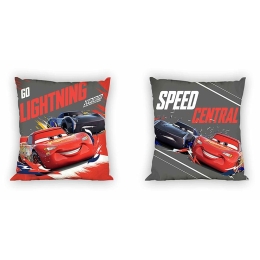 Μαξιλάρι Διακοσμητικό (Με Γέμιση) Παιδικό Disney Cars 17 Digital Print DimCol 40Χ40 40x40cm Πολυέστερ