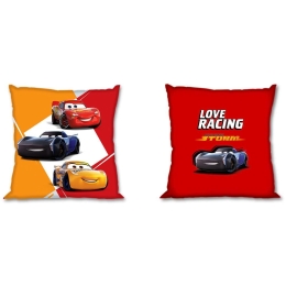 Μαξιλάρι Διακοσμητικό (Με Γέμιση) Παιδικό Disney Cars 20 Digital Print DimCol 40Χ40 40x40cm Πολυέστερ