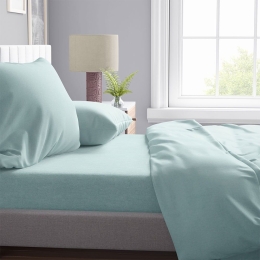 Μαξιλαροθήκη Μελανζέ 05 Light Green DimCol 50Χ70 Βαμβάκι-Πολυέστερ