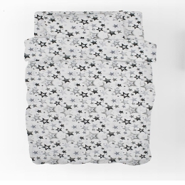 Πάπλωμα Παιδικό Star 120 Grey DimCol Μονό 160x240cm 100% Βαμβάκι