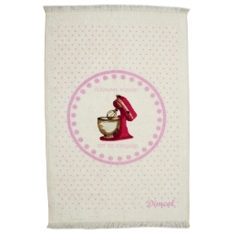 Πετσέτα Κουζίνας Mixer 02 Ecru DimCol 40x60cm 100% Βαμβάκι
