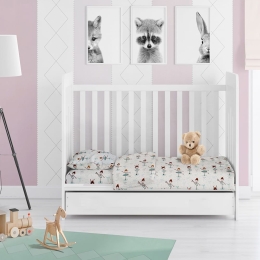 Πάνα Βρεφική Flannel Μπαλαρίνα 166 Green DimCol 80x80cm 100% Βαμβάκι