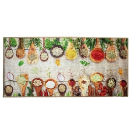 Χαλάκι Κουζίνας Spices 251 Multi DimCol 80X200cm Πολυέστερ