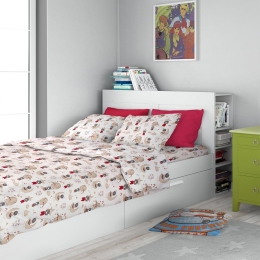 Πάπλωμα Παιδικό Reach The Stars 190 Beige DimCol Μονό 160x240cm 100% Βαμβάκι