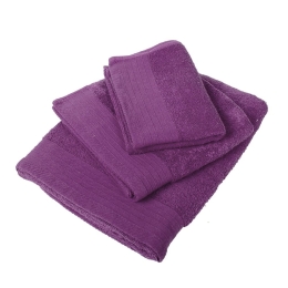 Πετσέτα Πενιέ Dark Purple DimCol Χεριών 40χ60 100% Βαμβάκι