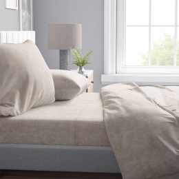 Σεντόνι Shadow 11 Beige DimCol Μονό 160x240cm Βαμβάκι-Πολυέστερ