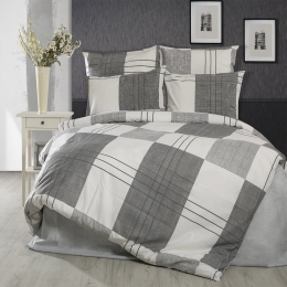 Σεντόνια Κίρκη 435 (Σετ 4τμχ) Grey DimCol Υπέρδιπλο 240x270cm Βαμβάκι-Πολυέστερ