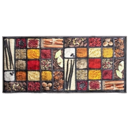 Χαλάκι Κουζίνας Spices 246 Multi DimCol 80X200cm Πολυέστερ