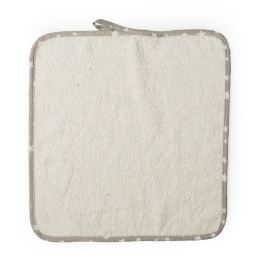 Λαβέτα Ώμου Βρεφική 40 Ecru-Elephant DimCol Λαβέτα 30x30cm 100% Βαμβάκι
