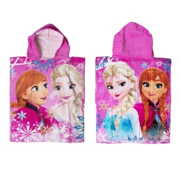 Πόντσο Βρεφικό Παραλίας Disney Frozen 04 Digital Print Multi DimCol