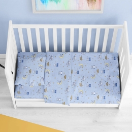 Πάπλωμα Βρεφικό Sweet Dreams 551 Sky Blue DimCol 120x160cm 100% Βαμβάκι