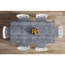 Καρέ Αλέκιαστο Panama Shadow Dark Grey DimCol 90X90cm 90x90cm Βαμβάκι-Πολυέστερ