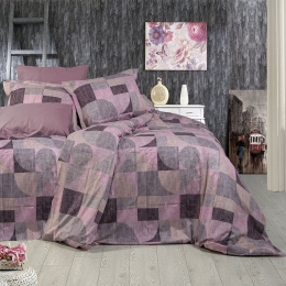 Σεντόνια Φανελένια Δήμητρα 336 (Σετ 3τμχ) Pink DimCol Μονό 160x240cm 100% Βαμβακερή Φανέλα