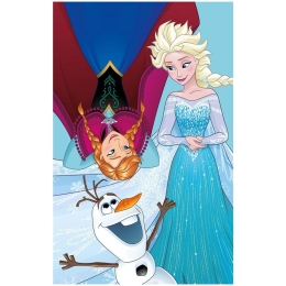 Πετσέτα Παιδική Frozen 97 Multi DimCol Χεριών 40x60cm 100% Βαμβάκι