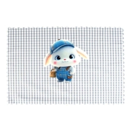 Σουπλά Παιδικό Cap Bunny 38 Grey DimCol 35x50cm Πολυέστερ