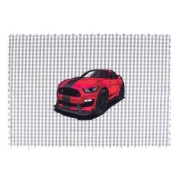 Σουπλά Παιδικό Muscle Car 32 Grey DimCol 35x50cm Πολυέστερ