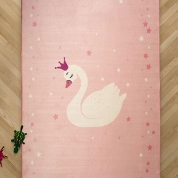 Χαλί Swan 283 Pink DimCol 135X200cm