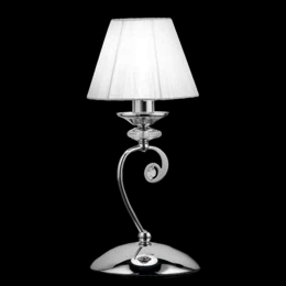 Φωτιστικό Επιτραπέζιο Capri LT Chrome Ondaluce Μέταλλο,Γυαλί