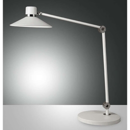 Φωτιστικό Γραφείου Panarea 3675-30-102 10W Led 78x85cm White Fabas Luce