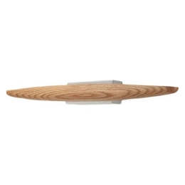 Φωτιστικό Τοίχου - Απλίκα Ribot 3676-21-215 17W Led 60x6cm Oak Fabas Luce Μέταλλο,Ξύλο
