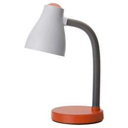 Φωτιστικό Γραφείου 6036 AR 1XE27 15W Φ14cm 42cm Orange Perenz