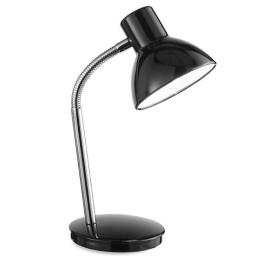Φωτιστικό Γραφείου 4030 N Εύκαμπτο 1XE14 40W Φ13cm 35cm Black Perenz