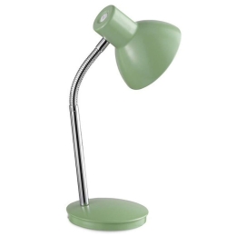 Φωτιστικό Γραφείου 4030 V Εύκαμπτο 1XE14 40W Φ13cm 35cm Green Perenz