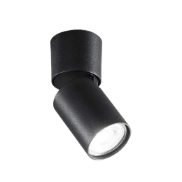 Φωτιστικό Οροφής - Σποτ 6810 N 1XGU10 50W Φ6cm 13,5cm Black Perenz Αλουμίνιο