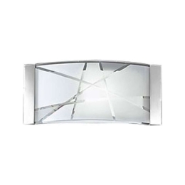 Φωτιστικό Τοίχου - Απλίκα 5944 1XE27 60W 33x5cm Clear Perenz Μέταλλο,Γυαλί